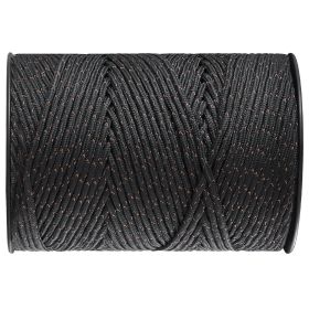 VEVOR Electric Fence Wire, 1000Ft 305M Portable Polywire, 1/4" Diameter 2 Copper Strands for Reliable Conductivity and Rust Resistance